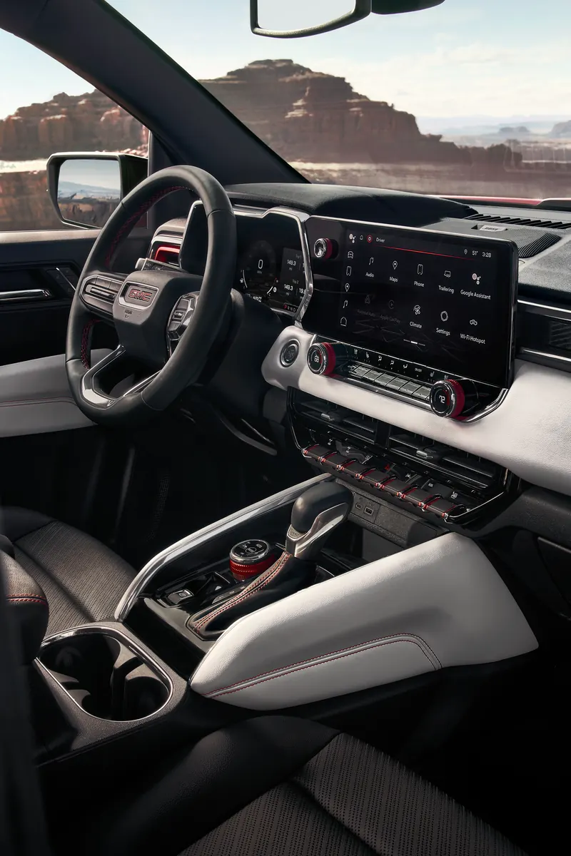 2026 GMC Canyon infotainment system at Lucky Chevrolet-GMC in Mcgehee AR